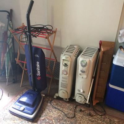 Multiple vacuums and working  portable heaters