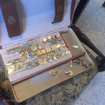 Collection of cufflinks