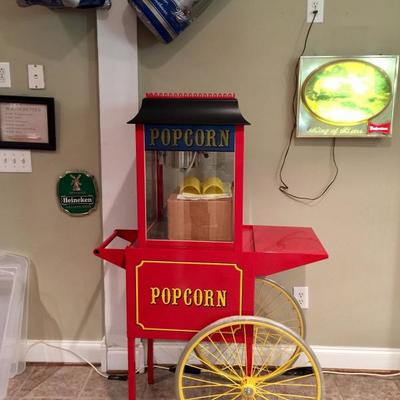 Full size popcorn center - $450