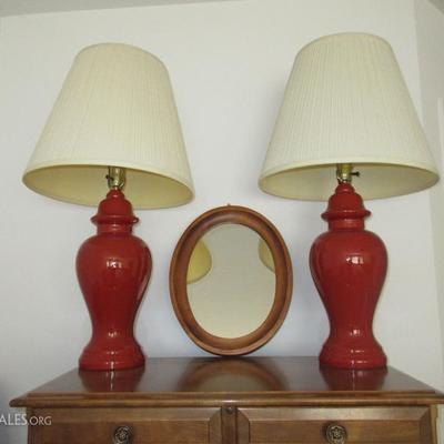 RED LAMPS