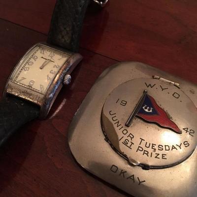 Vintage Men's Watch, Scholastic Award