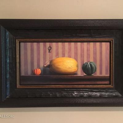 Mikel Wintermantel 'Key and Gourds' casein and alkyd