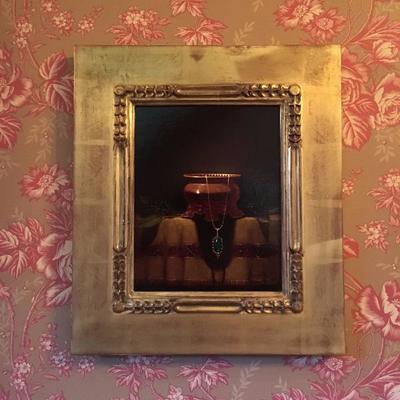 Sean Farrell 'The Jewelry Dish' oil