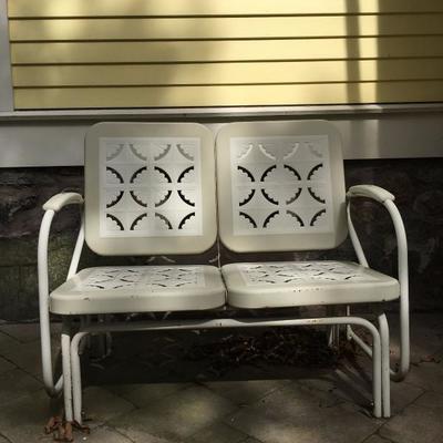 Vintage Patio Glider 