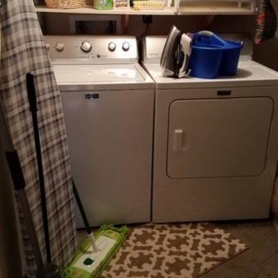 Maytag Washer and Dryer (less than 1 year)
