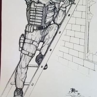 Special Forces Art -Mac 1986