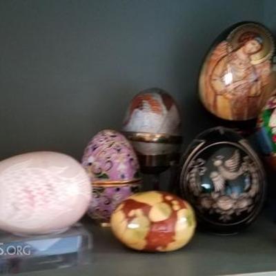 Collector Decorative Eggs