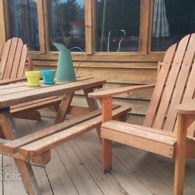 Wood Adirondack Chairs