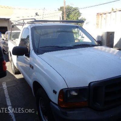 2001 Ford F250 XL Needs tags