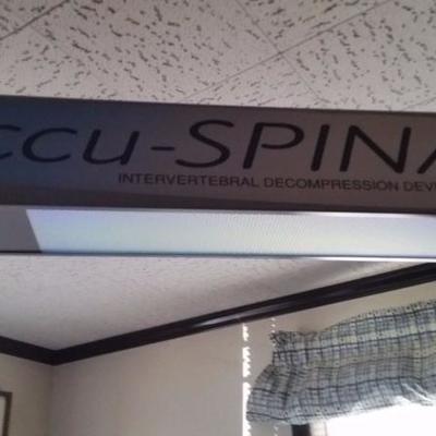 Accu-Spina Intervertebral Decompression Device. At Off site location