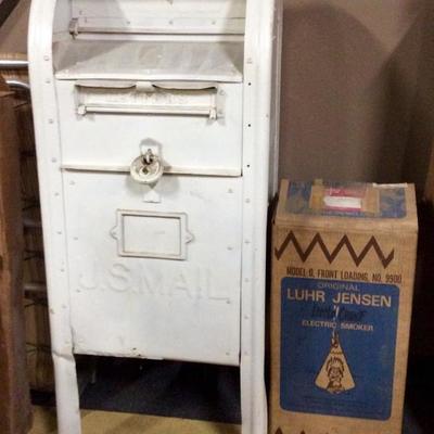 Vintage Drop-Off Mail Box