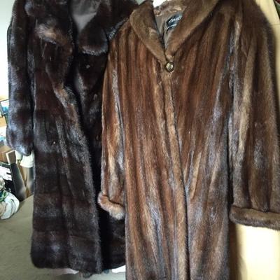 Beautiful fur coats. Save the world and recycle; because baby, it's cold outside.
