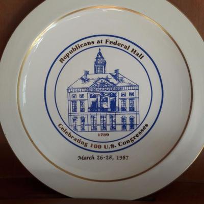 Congressional plate