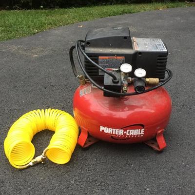 Porter and Cable pancake air compressor
