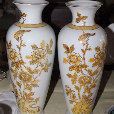 Pair of Oriental Style Vases