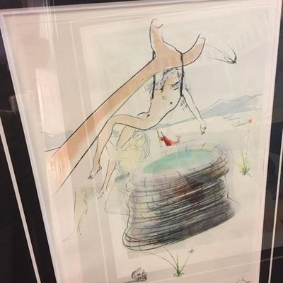 Salvador Dali - Etching - Signed and Numbered