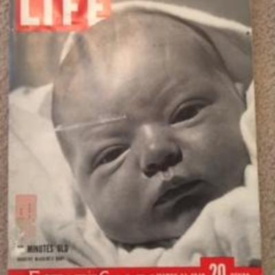 Life Magazine Mar.14, 1949 Issue
featuring Dorothy McGuires baby
Chancelor