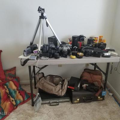 Many cameras