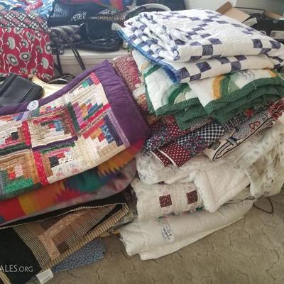 Many quilts