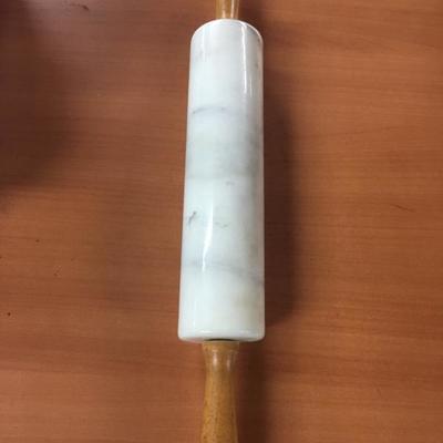 Marble rolling pin