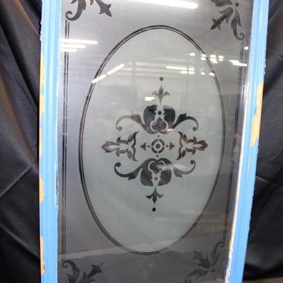 Glass door panel 