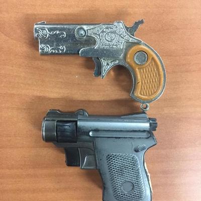 Collectible lighter and cap gun