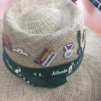 Atlanta pins and pin hats
