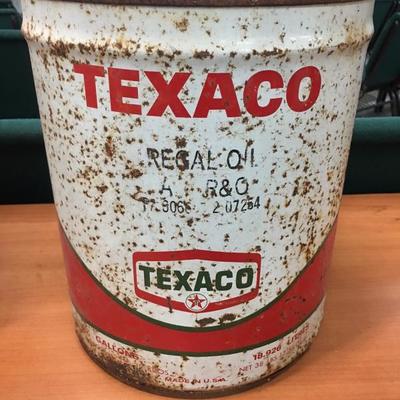 1950's Texaco can