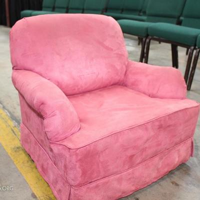Pink child's chair