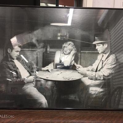 Marilyn Monroe framed picture