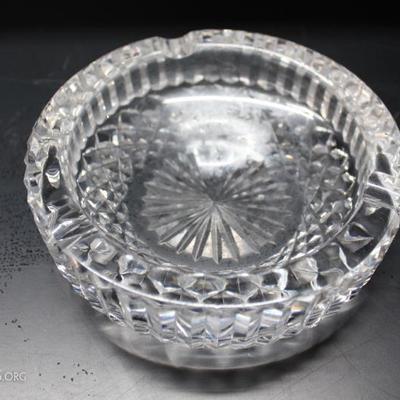 Crystal ashtray