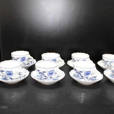 Meissen "Blue Onion" china