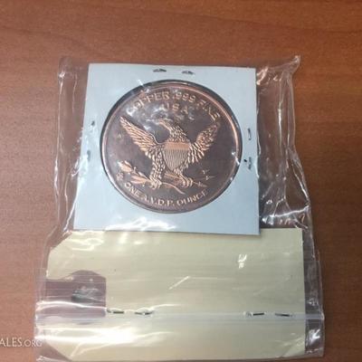 Vietnam War Veterans copper coins