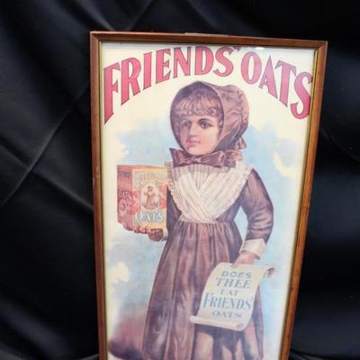 Friends Oats advertisement