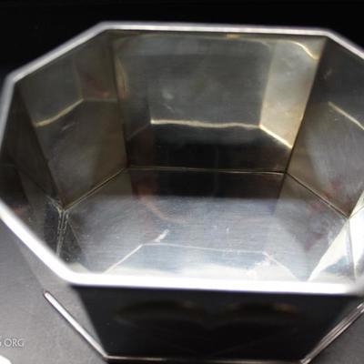 Kirk Steiff pewter heart box