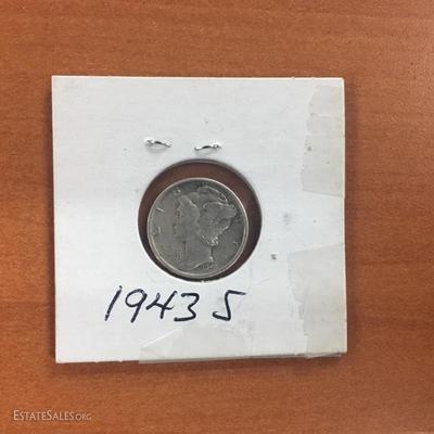 1943 Mercury Dime