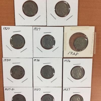 Buffalo nickels