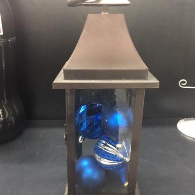 Lantern with ornaments