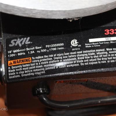 Skil scroll saw