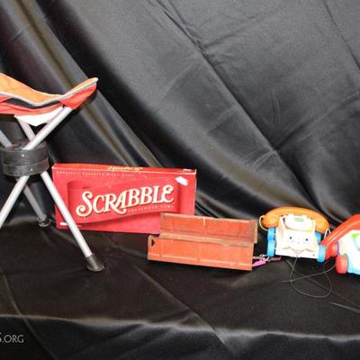 Vintage toys, games, and tools