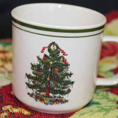 Stoneware Christmas dishes