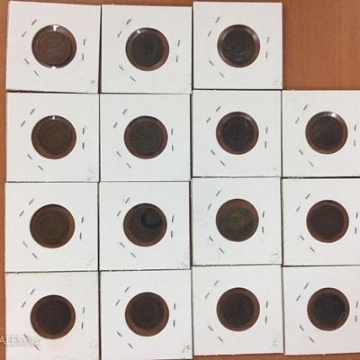 Indian Head pennies