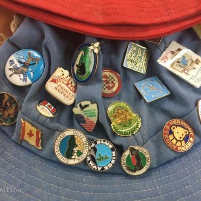 Atlanta pins and pin hats