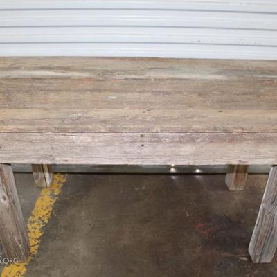 Primitive farmhouse table
