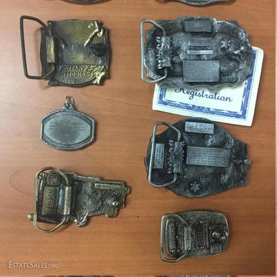 Belt buckles