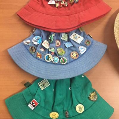 Atlanta pins and pin hats