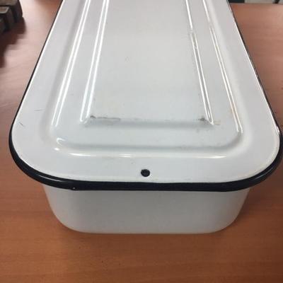 Enamelware container