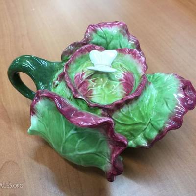 Cabbage teapot