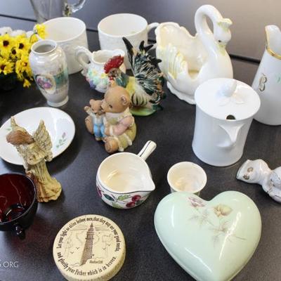 Glasswares box lot