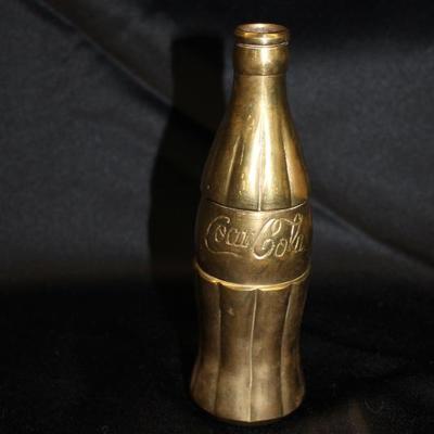 Brass Coca-Cola bottle